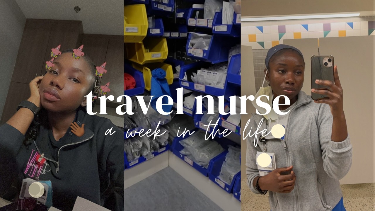 🌟How I work 12 hours a day for 3 days in a row | day in the life of a travel nurse🌟