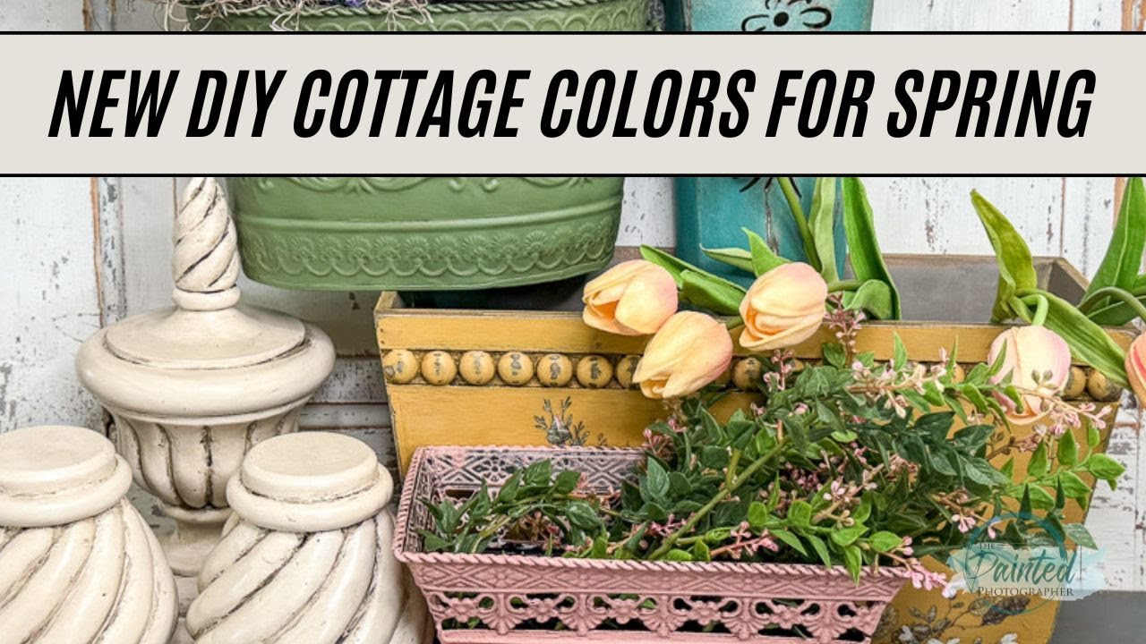 Thrift Flips with the New DIY Cottage Colors for Spring
