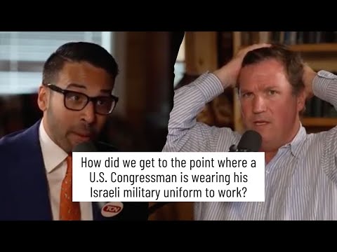 How did we get to the point where a U.S. Congressman is wearing his Israeli military uniform to work