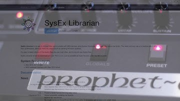 Prophet 6 Patch Installation Walkthough (works with OB-6)