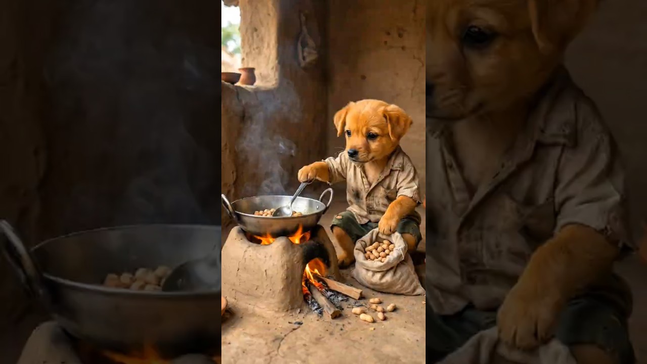 “A Puppy’s True Story” – Emotional, story feel 