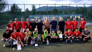 Президент Алан Гаглоев наградил финалистов турнира по мини-футболу
