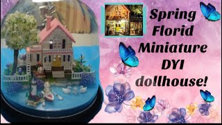 ⁣Miniature DYI Dollhouse! Spring Florid, 2021! @monettmchazlettermis