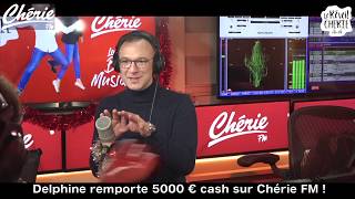 Delphine de Lille remporte 5000 euros cash sur Chérie FM !