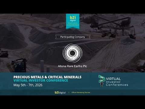 Video Altona Rare Earths at Precious Metals & Critical Minerals VIC 2026