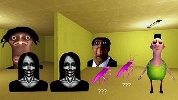Hamood Habibi, Cockroach, Auughh and Obunga Nextbot Gmod #gmod #garrysmod #nextbots #dudeongmod