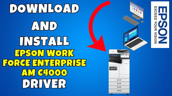 How To Download & Install Epson Work Force Enterprise AM C4000 Printer Driver in Windows 10/11