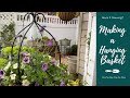 Making a Hanging Basket | One for Me, One for Mom 🌺 How's It Growing?