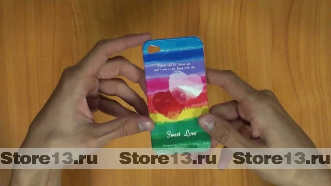 [store13.ru] Чехол - накладка Goegtu для iPhone 4 4S
