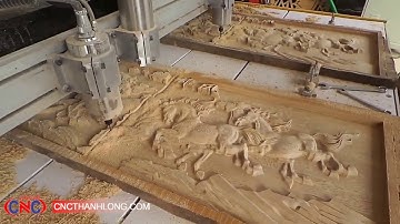 Máy cnc 4 đầu, máy cnc 6 đầu, máy đục gỗ vi tính (Ms Hằng 0965914101)