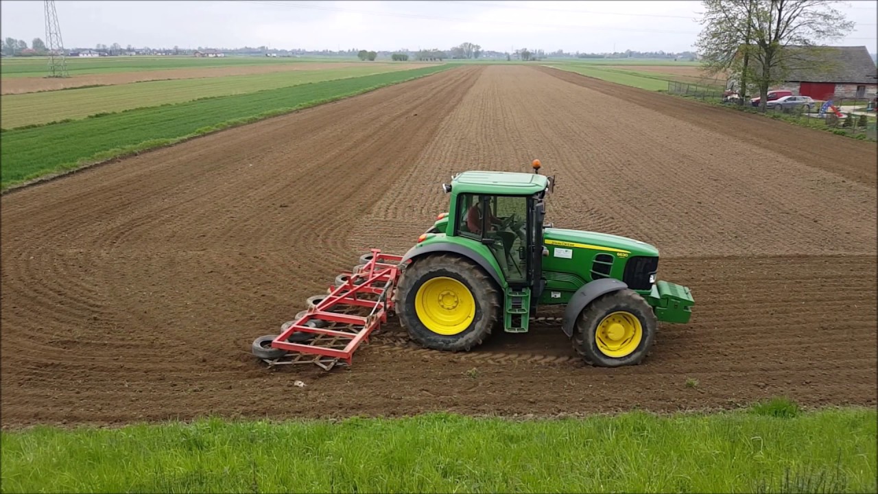 Uprawa pod Kukurydze l John Deere 6630