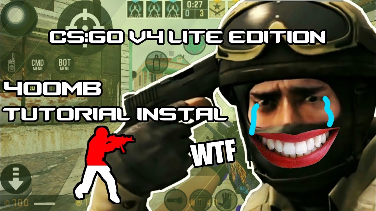 CS:GO V4 LITE EDITION | OFFLINE | 400MB | TUTORIAL - YouTube