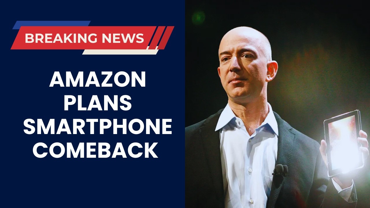 BREAKING: Amazon eyes new AI smartphone over decade after Fire Phone flop,  report says - YouTube