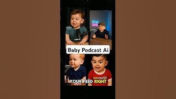 I Created a Viral AI Baby Podcast Video Using FREE Tools | Hedra ai tutorial