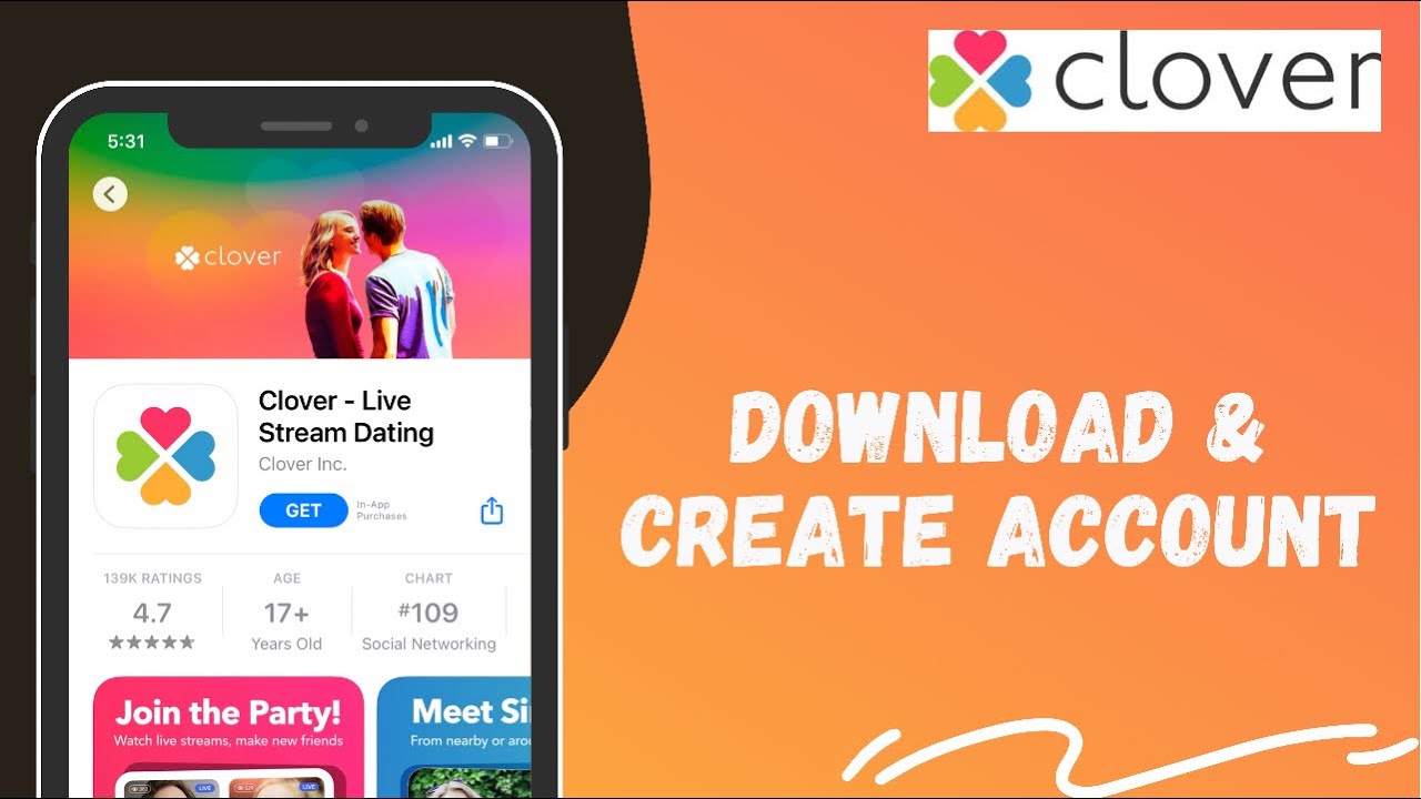 How To Download Clover Dating App And Sign Up Create Clover Dating Account Youtube