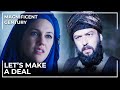 Hurrem Secretly Meets With Ibrahim | Magnificent Century