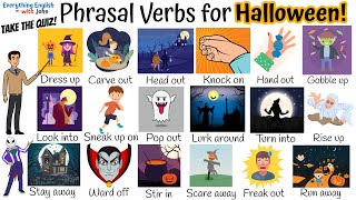 18 Important Phrasal Verbs for Halloween to Become Fluent in English