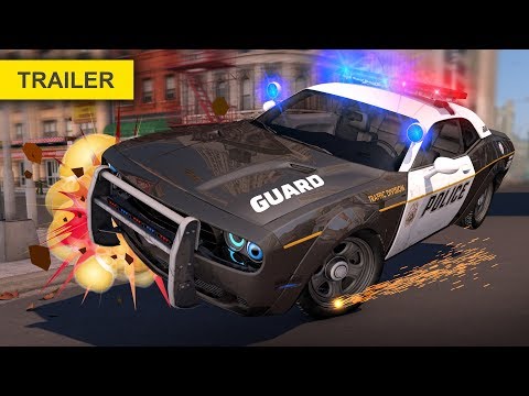 Fire City Wheels cartoon. Police officer Guard saves the RUBY. Hot wheels chasing Mike. TRAILER