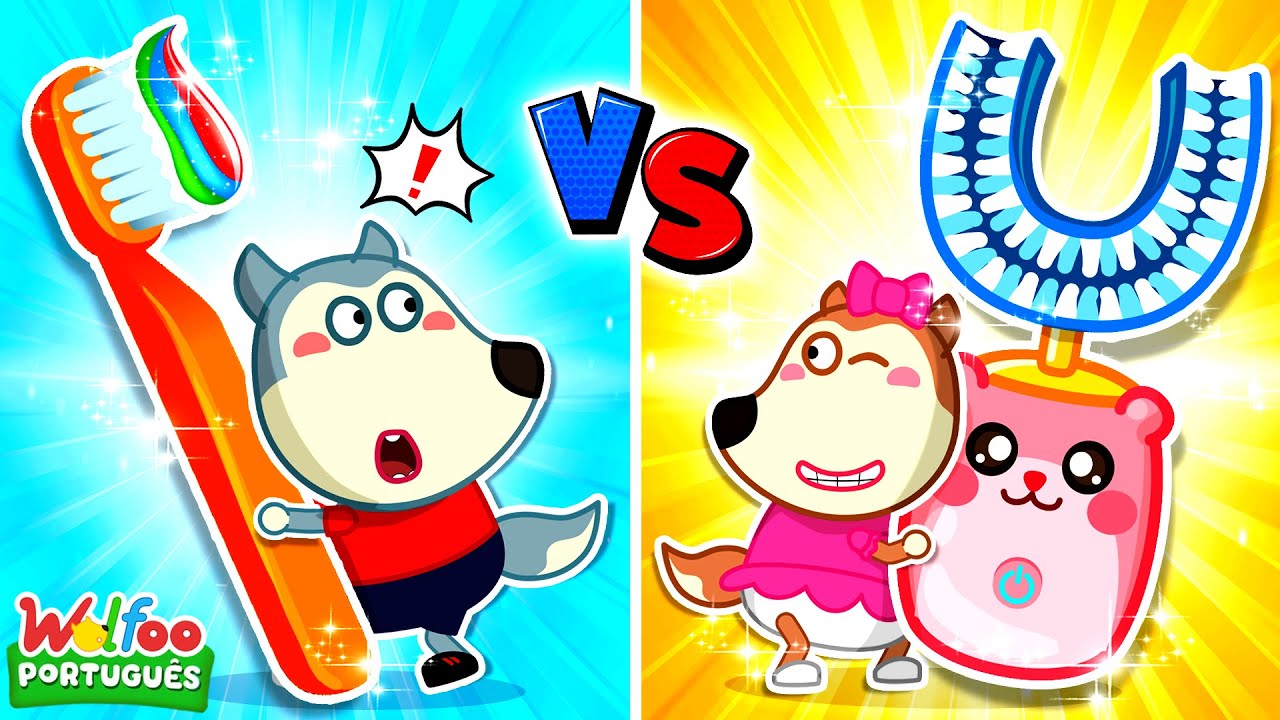 Wolfoo aprende a importância de escovar os dentes | 