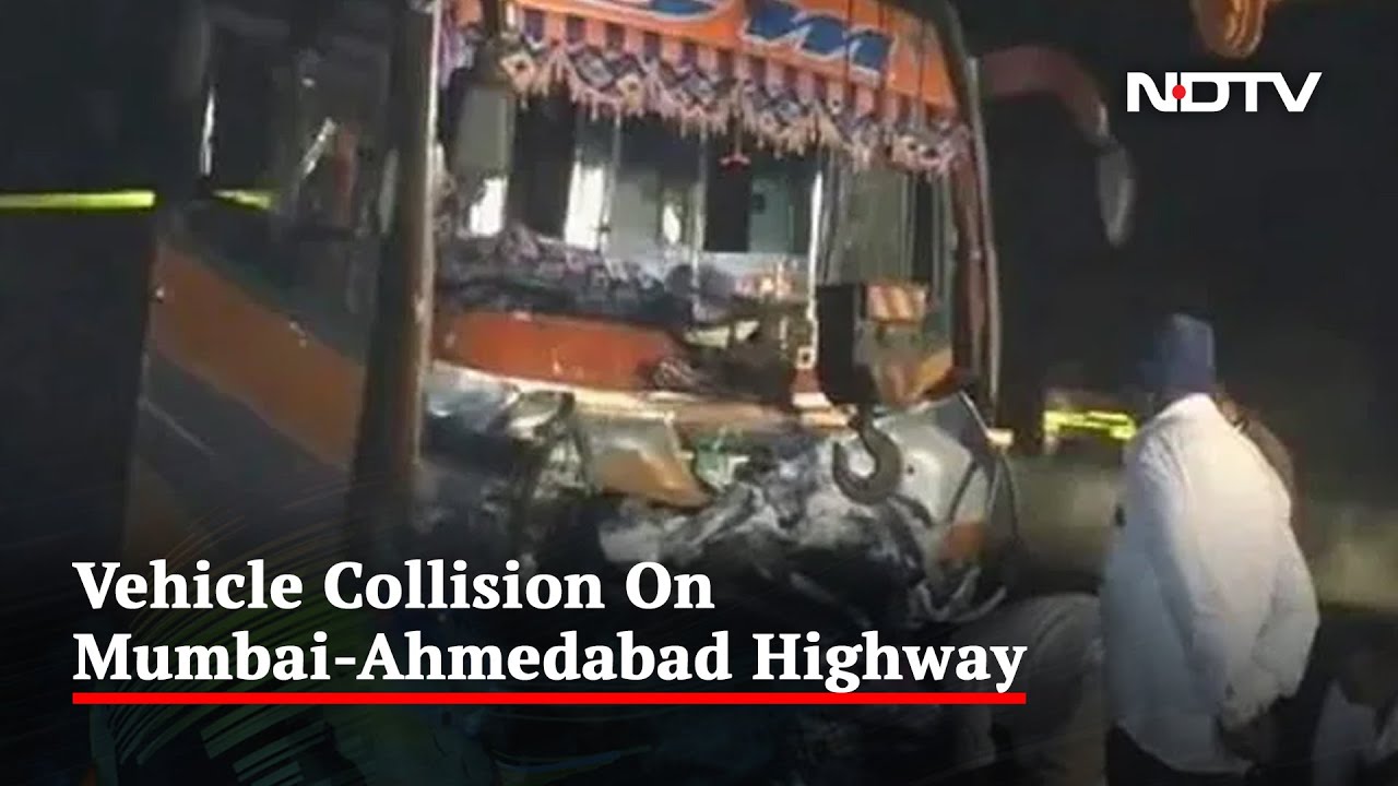 Gujarat Bus Crashes Into SUV After Driver Suffers Heart Attack, 9 Dead ...