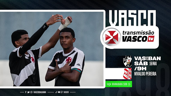 AO VIVO - VASCO x BANGU | CARIOCA SUB15 - RODADA 9