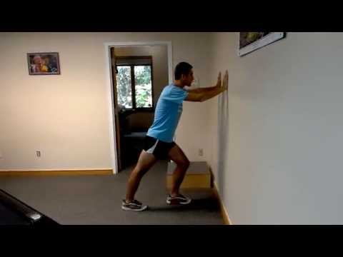 Standing Wall Calf Stretch