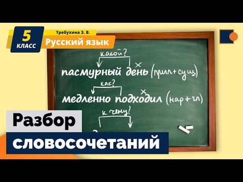 Русский язык.  Разбор словосочетаний.