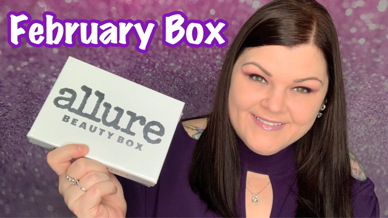 ALLURE Beauty Box // February Unboxing YouTube