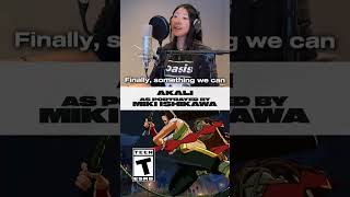 behind the scenes with akali's voice actor @mikiishikawa