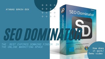 SEO Dominator Demo | The BEST Expired Domains Finder In The Online Marketing Space