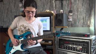 Steve Vai - Touching Tongues - Guitar performance by Cesar Huesca chords