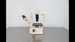 Nikon TMS Inverted Microscope Video ID 20429