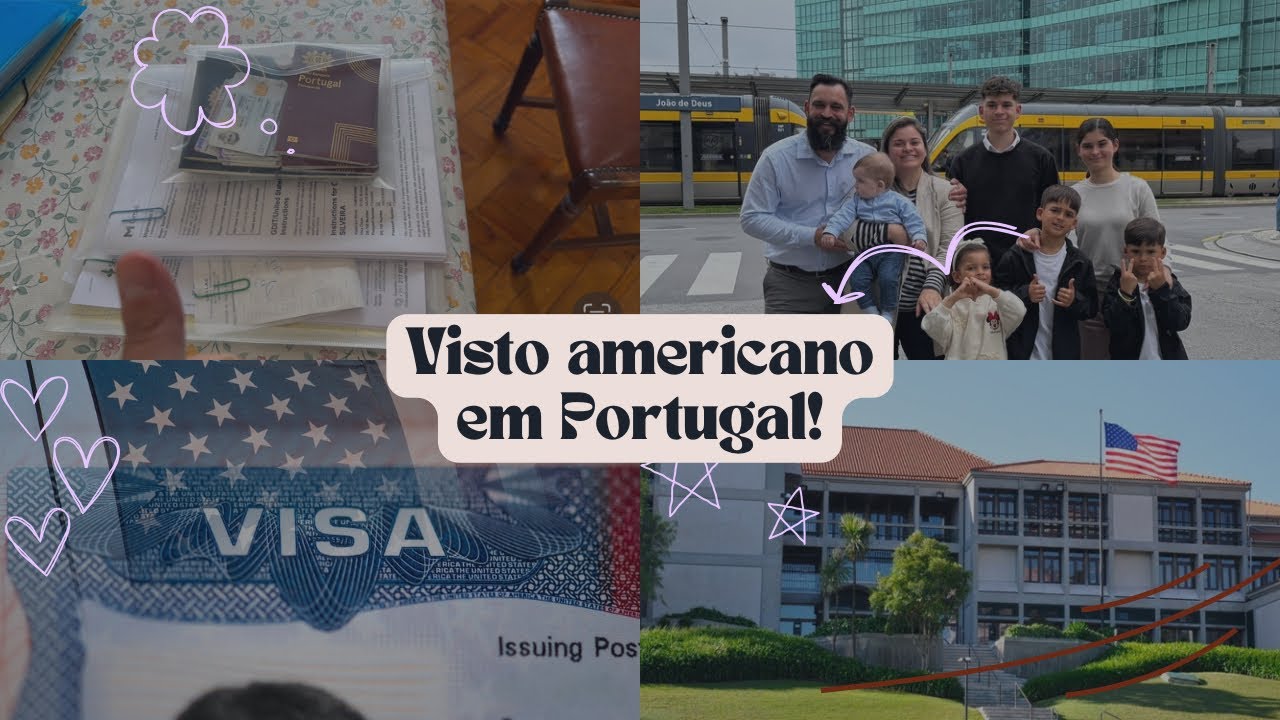 Tiramos o visto AMERICANO em Portugal! #eua #vistoamericano #ferias
