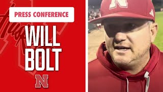 Nebraska head coach Will Bolt talks 3-0 win over Ohio State in game 1 I Nebraska Baseball I GBR