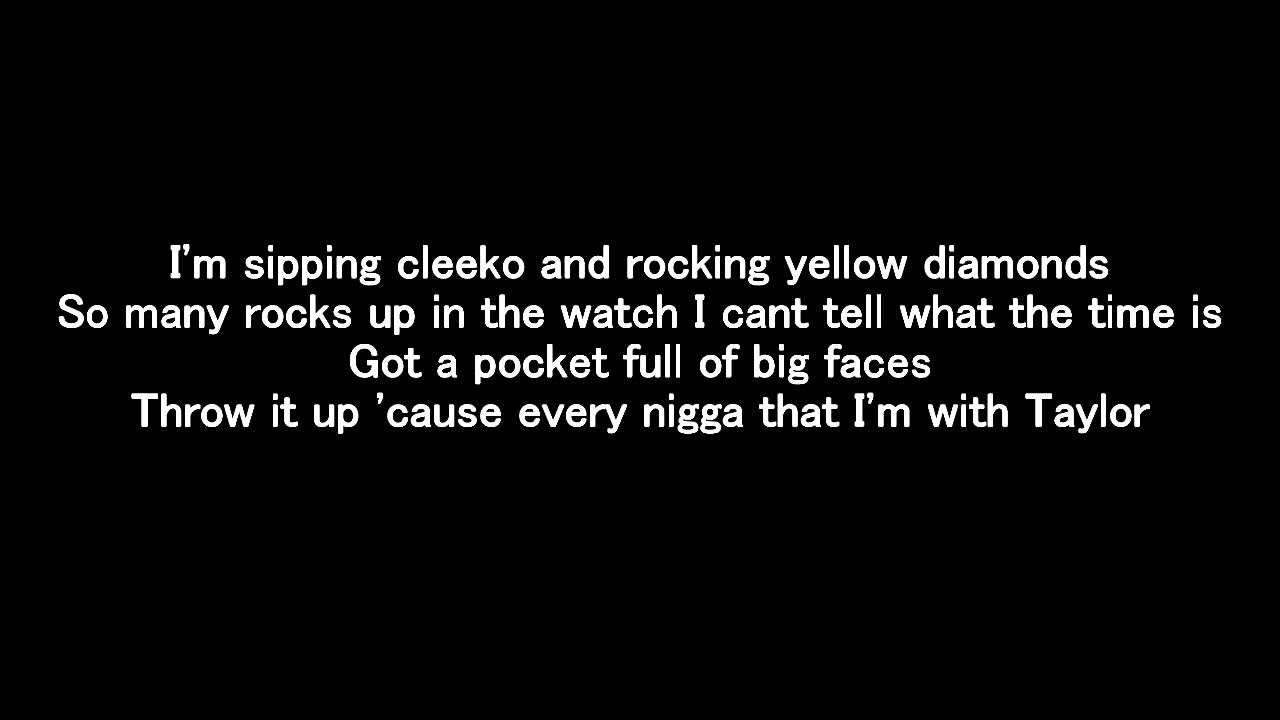 Wiz Khalifa - Black And Yellow (dirty) - instrumental with lyrics Wiz Khalifa - Black And Yellow (dirty) - instrumental with lyrics