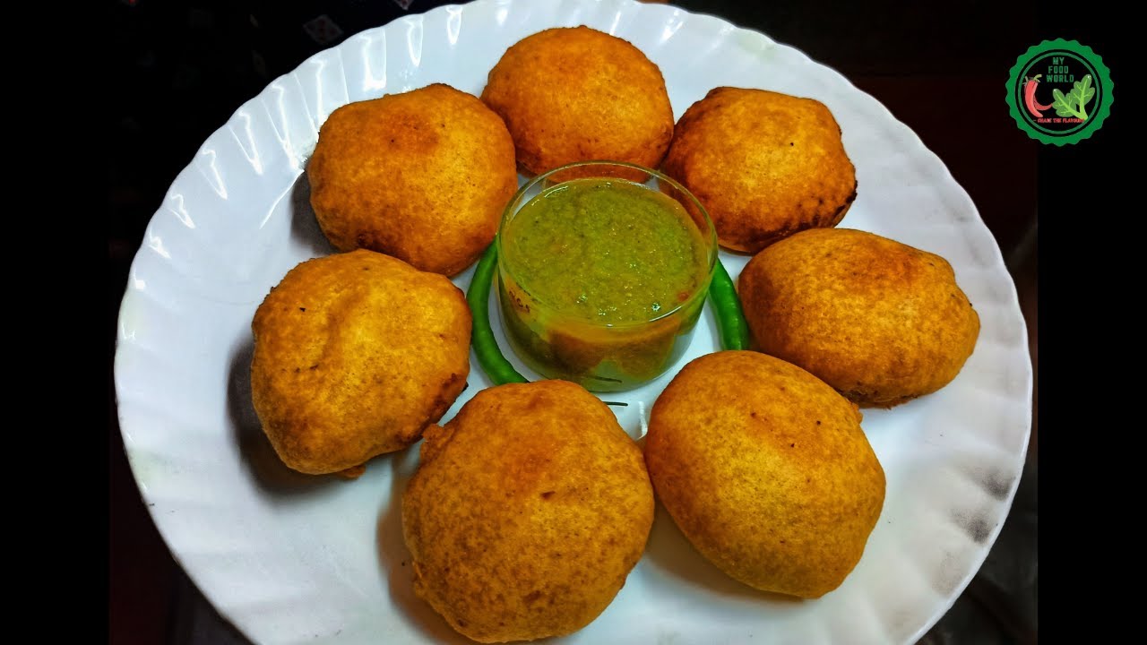 Aloo Chop Recipe in hindi audio How to make aloo chaap recipe My Food World YouTube