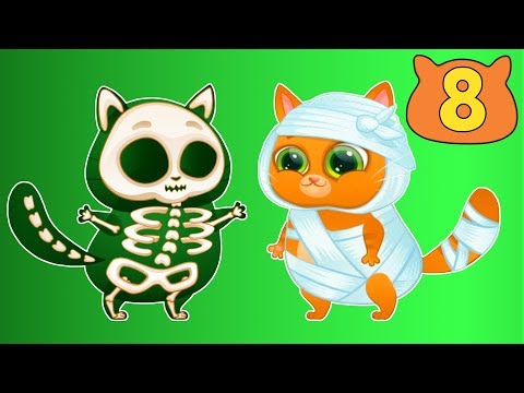 Суровый КОТИК БУБУ №8. У Бубу перелом. ИГРА про котят на канале Хвостик ТВ