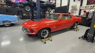 1970 Ford Mustang Boss 429 - Calypso Coral White Interior