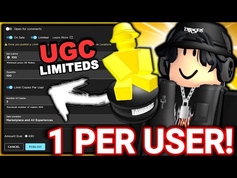 Roblox UGC limiteds are now available in the marketplace