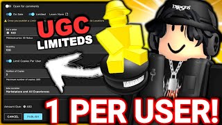 11 ITENS GRÁTIS LIMITEDS UGC NO ROBLOX 31/05 