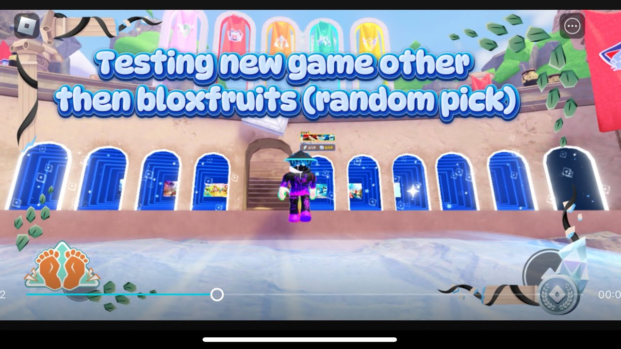 Testing new game other than bloxfruits (random pick) - YouTube