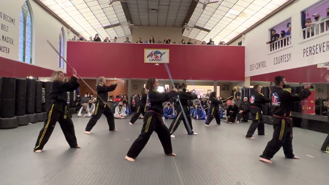 Martial Arts Black Belt Testing.  United Martial Arts Centers Sunday Nov. 7th 2021