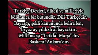 Anayasanın 3. Maddesi