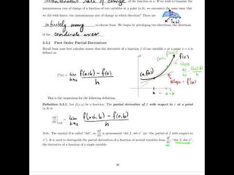 Multivariable Calculus and