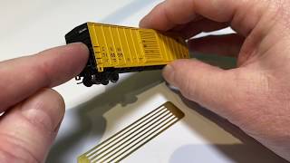 N Scale Railroad & Trains Lighting  - Floating Brass Wheel Pickup Installation