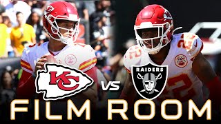 The kansas city chiefs mvp quarterback patrick mahomes needed only a
quarter to beat oakland raiders and close out their stadium. jon
gruden derek ca...