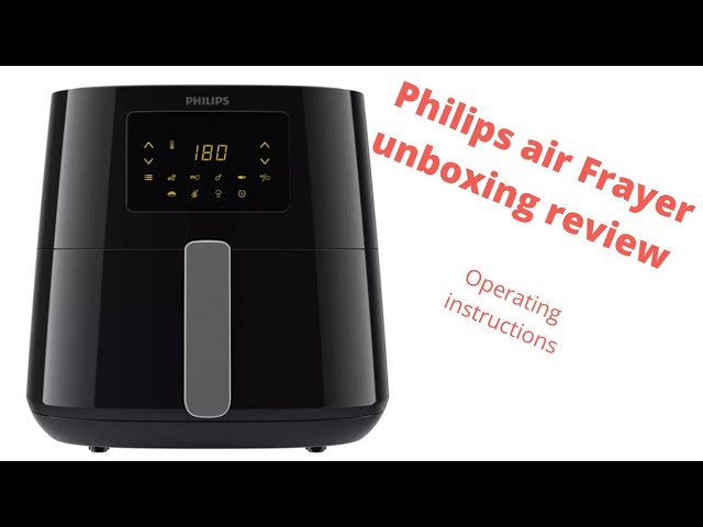 Philips HD9270/HD9291 HD9270/91 Essential Airfryer XL Unboxing and Review  (Malaysia) 