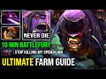 ULTIMATE FARM GUIDE 10Min Battle Fury Pro Alchemist EZ Counter Brood Spiderling Dota 2