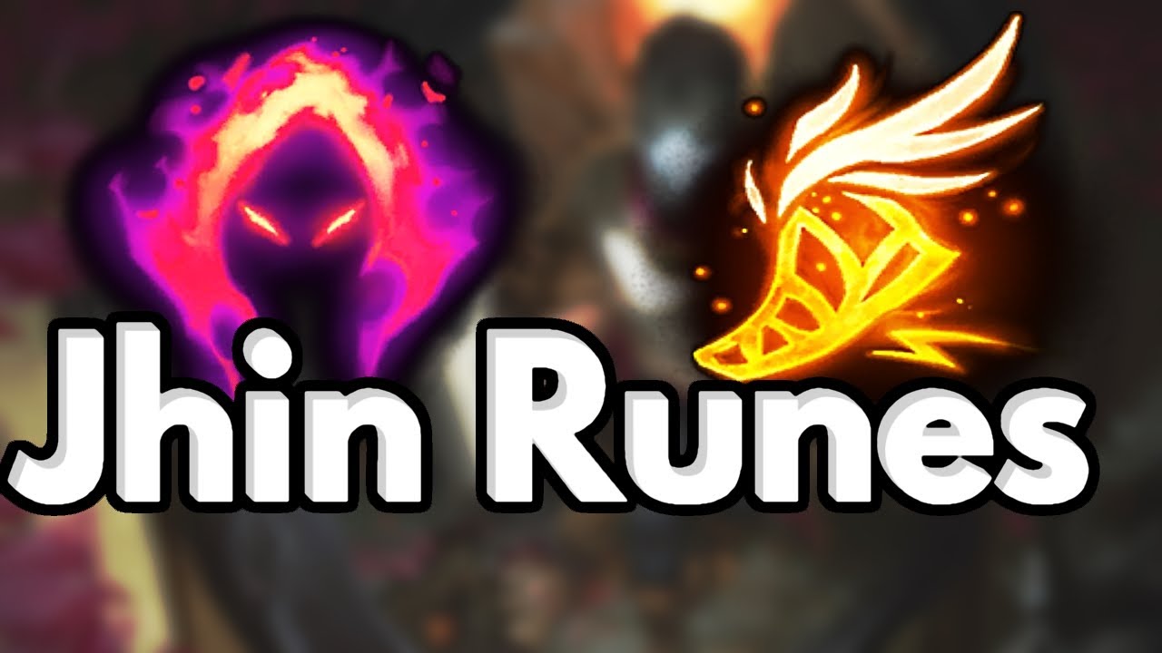 jhin runes jhin runes