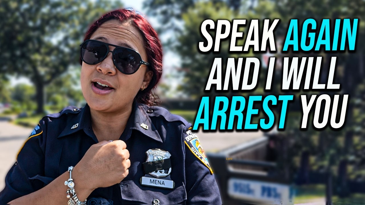 Female Officers Shut Down After ID Refusal — First Amendment Audit ...